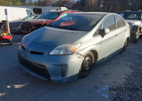 2014 Toyota Prius Three из США, поврежденный, VIN JTDKN3DU6E1839340